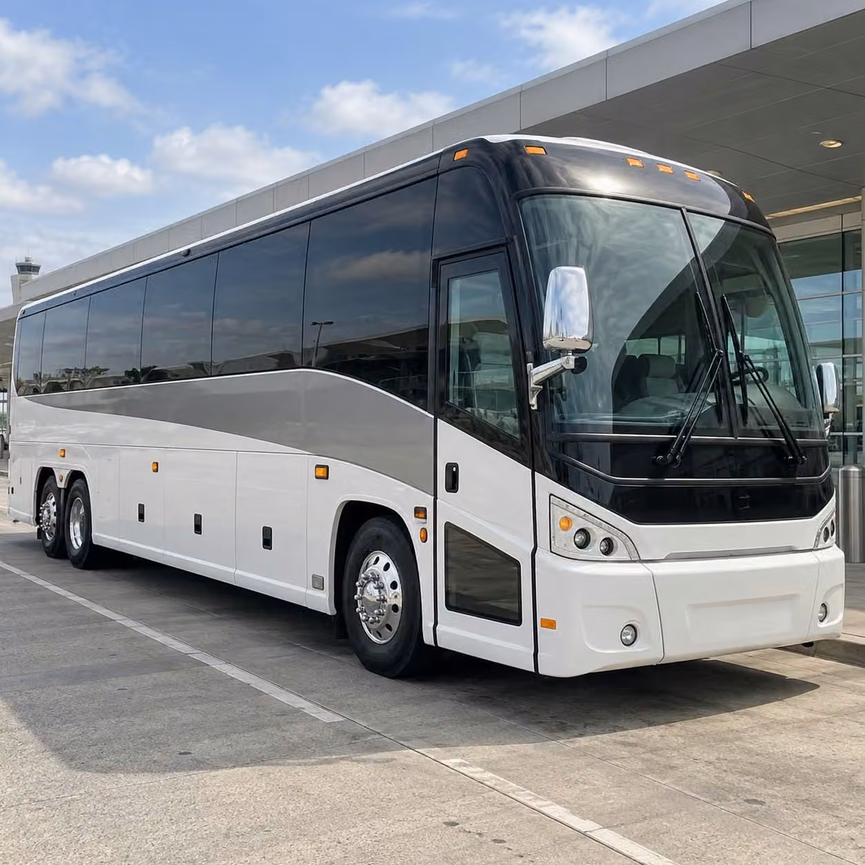 compare charter bus pricing for lewisville military transportation in under 30 seconds
