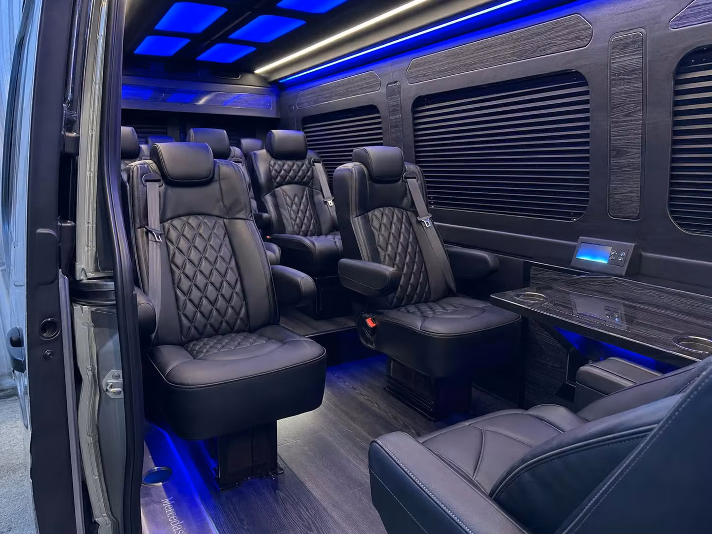 sprinter van transportation for groups and events across lewisville