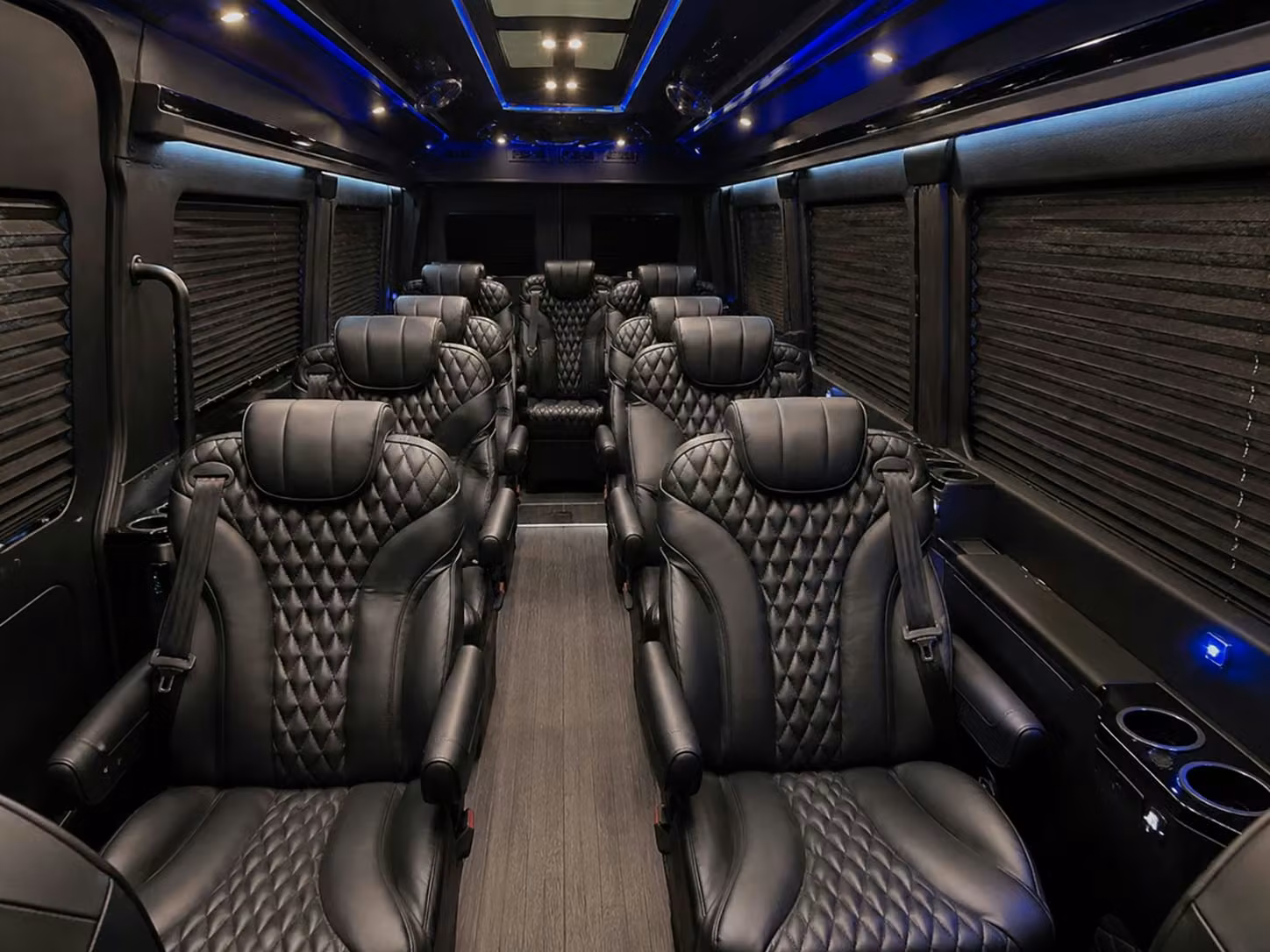 sprinter van with driver interior